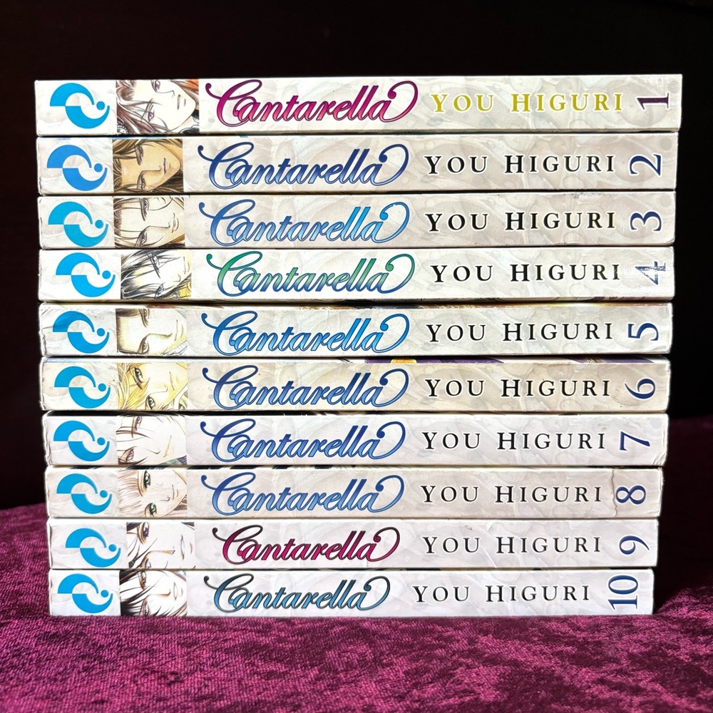 Cantarella Manga Volumes 1-10